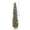 4ft. Pre-Lit Green Pine Artificial Christmas Tree, Warm White Lights